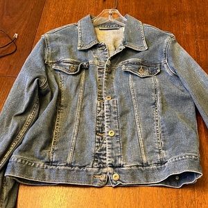 vintage 90s Liz Clairborne denim trucker jacket